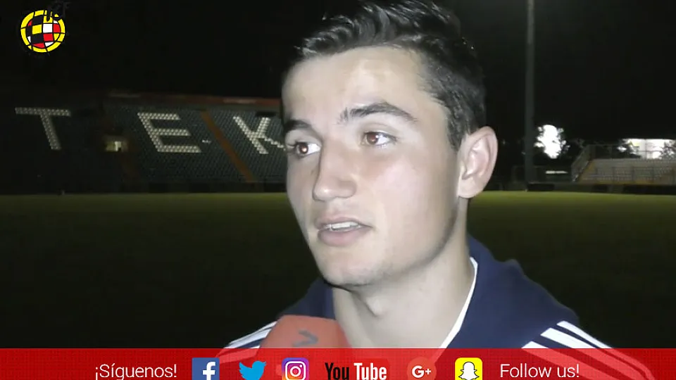 Hugo Guillamón: "En el penalti he aguantado al portero y finalmente lo he lanzado raso a un lado" 