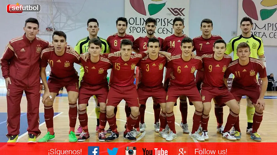 La Sub-19 española de fútbol sala