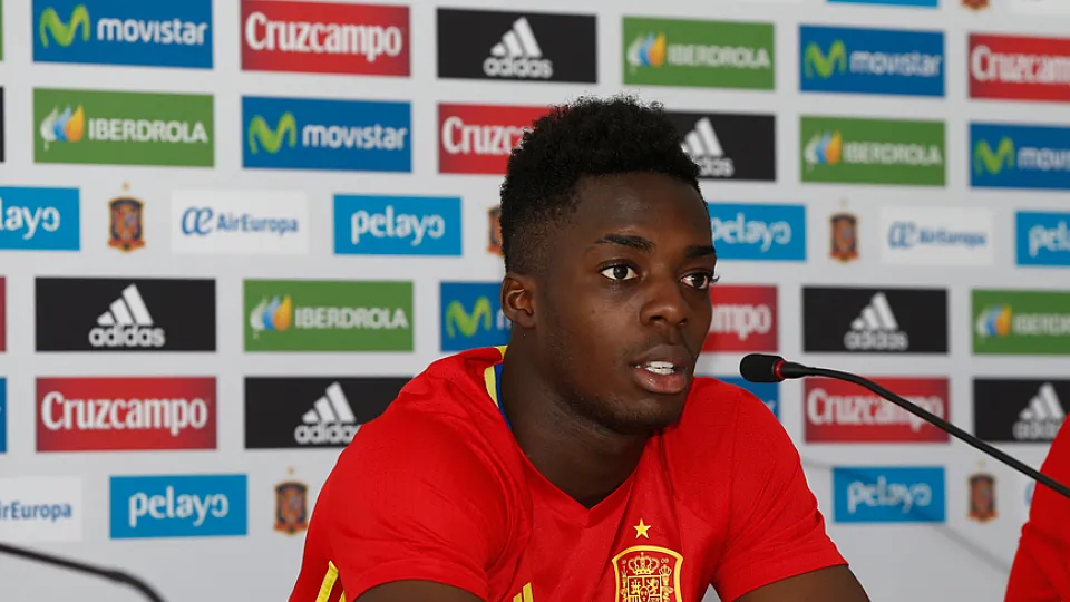 Iñaki Williams con la Selección
