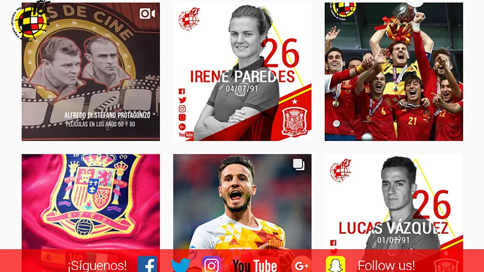 El instagram de la Sefutbol supera las 2.000 publicaciones ¡Elige tu favorita!