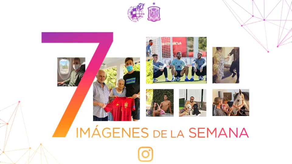 Siete días de Instagram para los jugadores de la Selección española