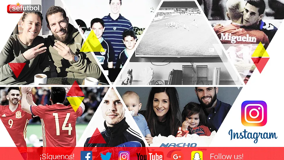 Cumpleaños, historias, mensajes de ánimo...Todo esto y mucho más en los instagram de nuestros internacionales
