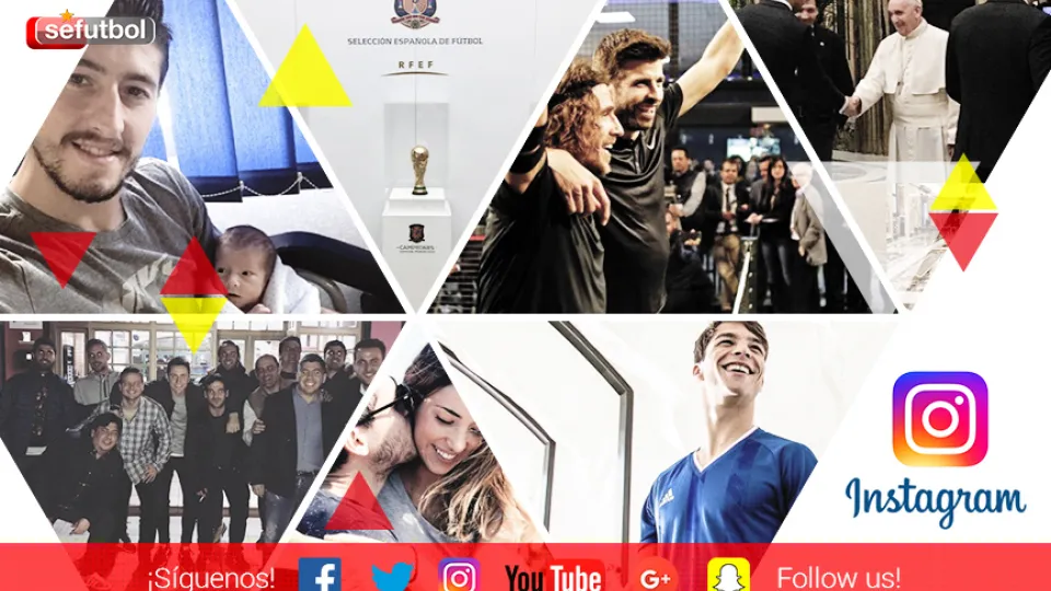 Disfruta con las mejores imágenes de los internacionales en Instagram