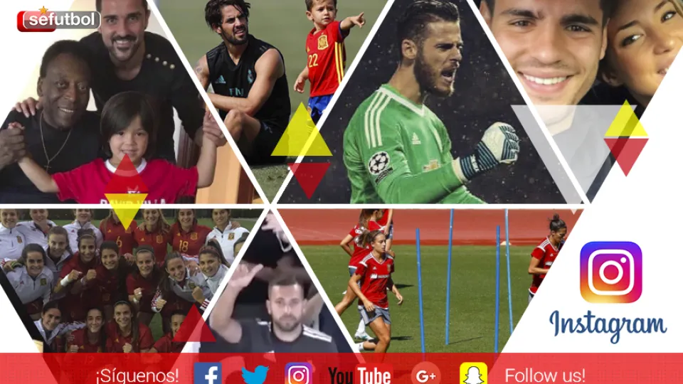 7 imágenes de Instagram de la Selección