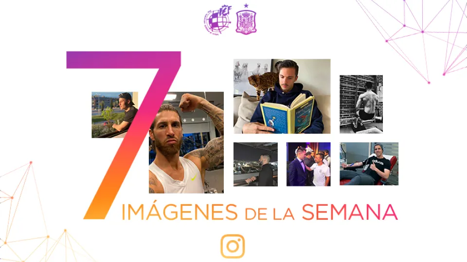 Nuestros internacionales también se quedan en casa en Instagram