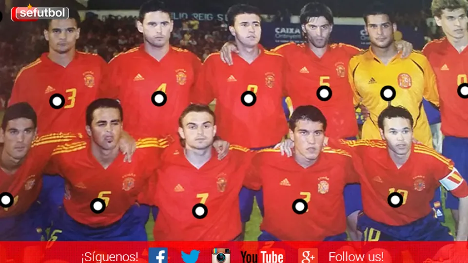 Internacionales Sub-21 año 2005