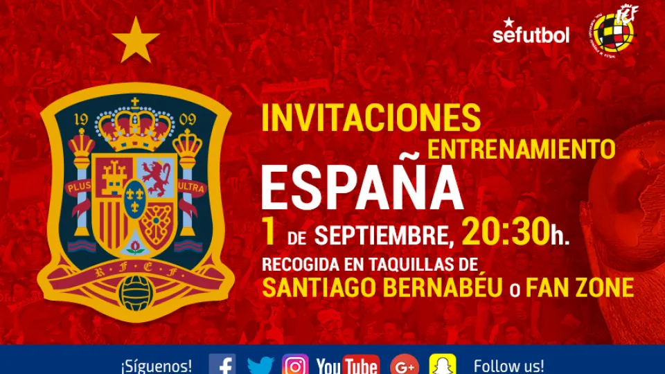 ¿Quieres asistir al entrenamiento del Santiago Bernabéu?