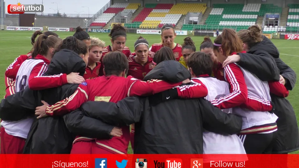 La Selección Española se conjura para uno de sus encuentros clasificatorios