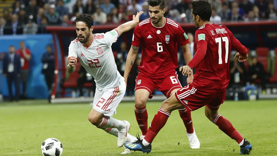 GALERÍA | Siete imágenes de la victoria de España ante Irán