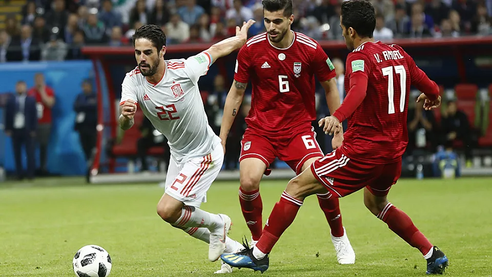 GALERÍA | Siete imágenes de la victoria de España ante Irán
