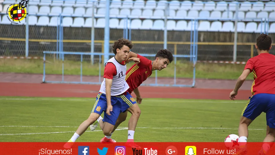 VÍDEO | Los internacionales Sub-17 ya piensan en Italia