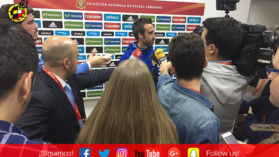 Jorge Vilda: "Estoy satisfecho porque he visto lo que estábamos buscando"