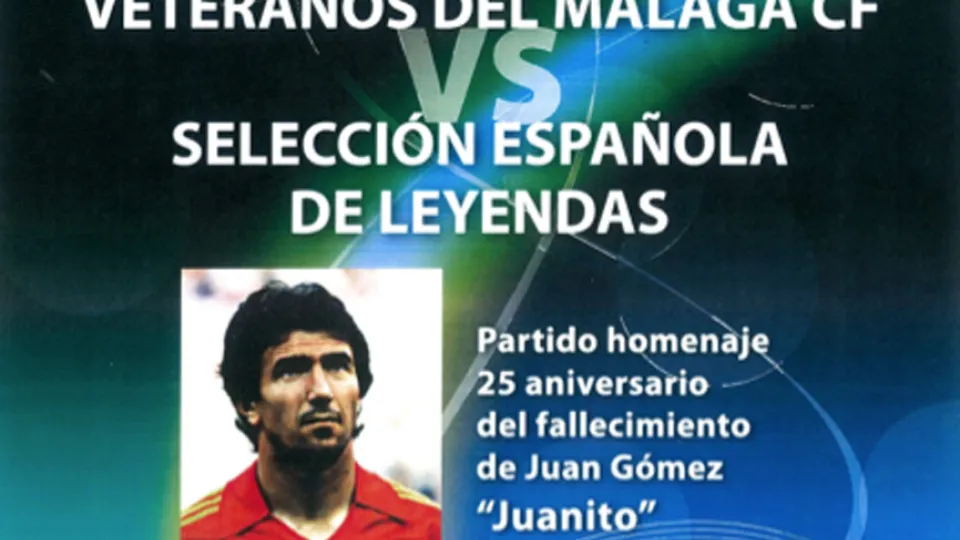 La Selección española de Leyendas se enfrentará a los veteranos del Málaga CF en Fuengirola