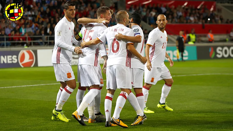 España frente a Liechtenstein