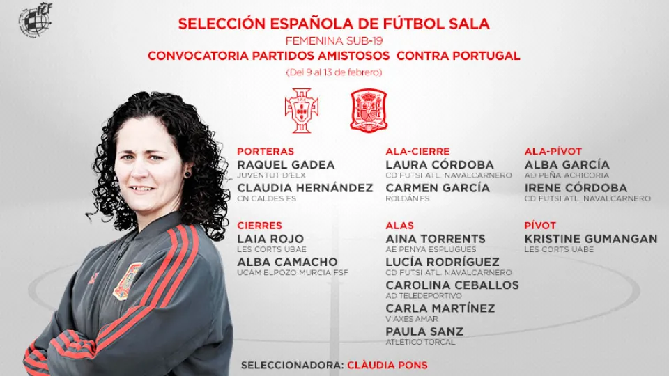 claudia pons lista convocadas