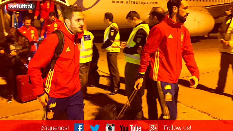 Koke y Juanfran llegan a Rumanía