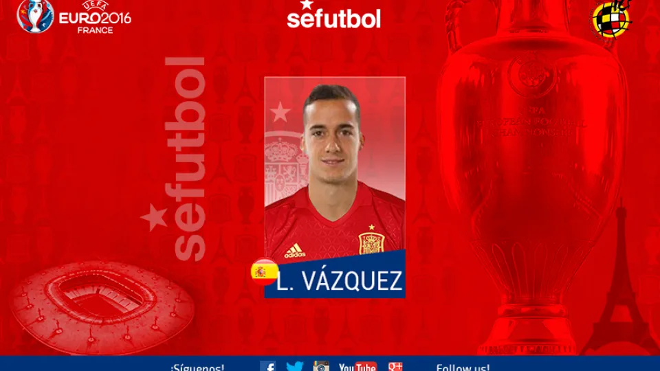 Lucas Vázquez, convocado por primera vez con la Selección Absoluta