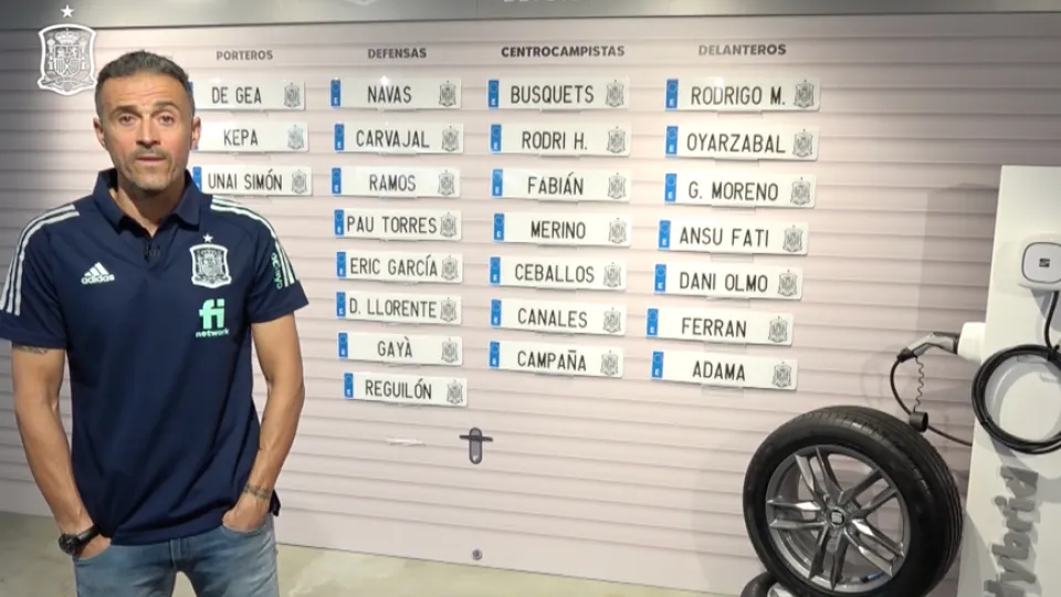 OFICIAL | Luis Enrique ofrece junto a Seat la convocatoria para los próximos partidos de España