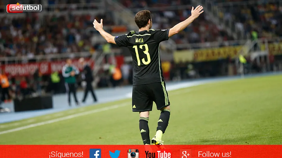 JUAN mata con la selección