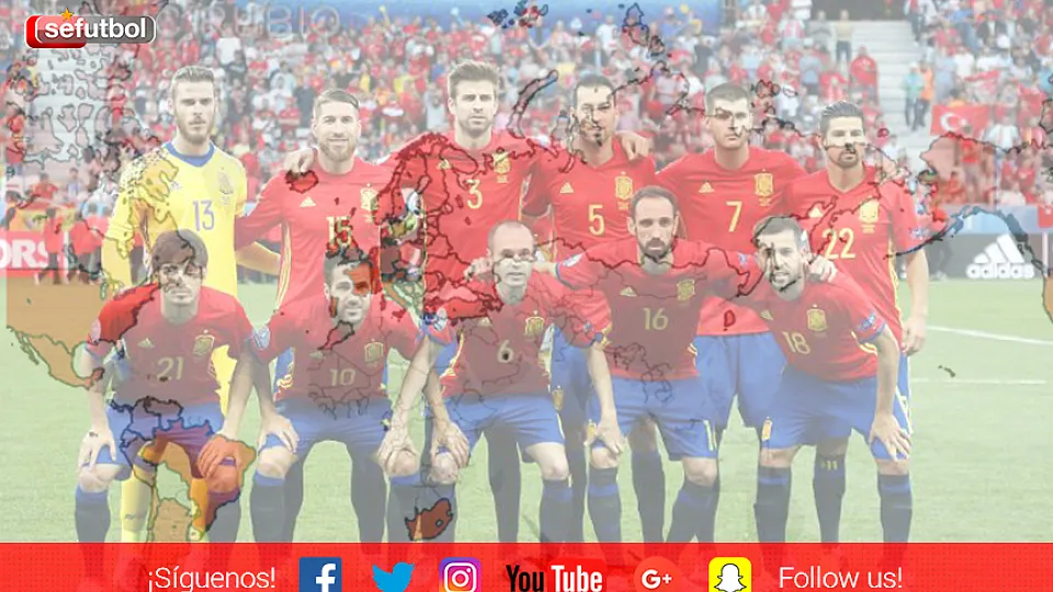 ¿Sabrías decir en cuántos países ha jugado la Selección Española de Fútbol?