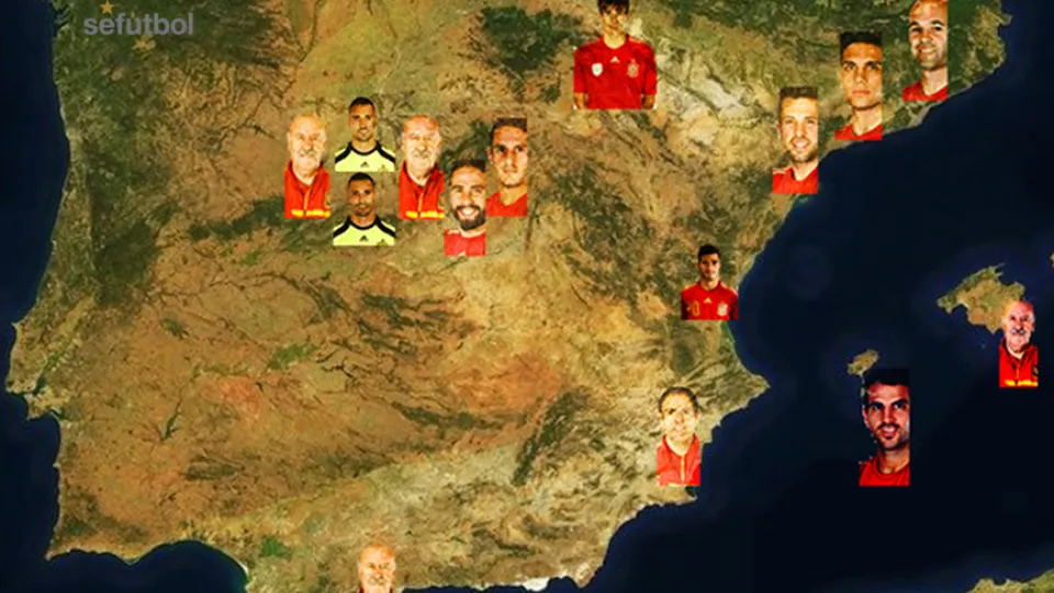 Mapa con los campus internacionales