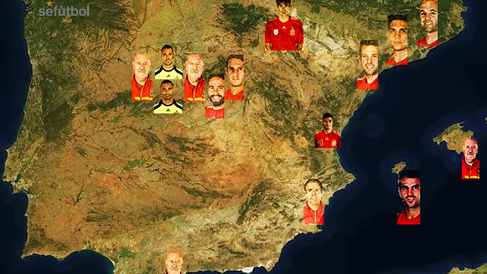 Mapa con los campus internacionales