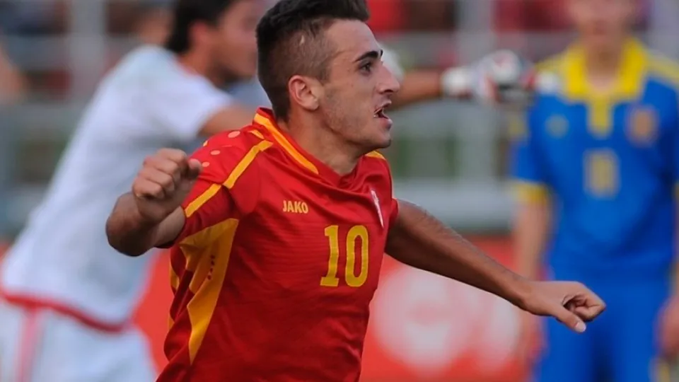 Marjan Radeski es el único Sub-21 que ya ha logrado marcar con la absoluta de Macedonia