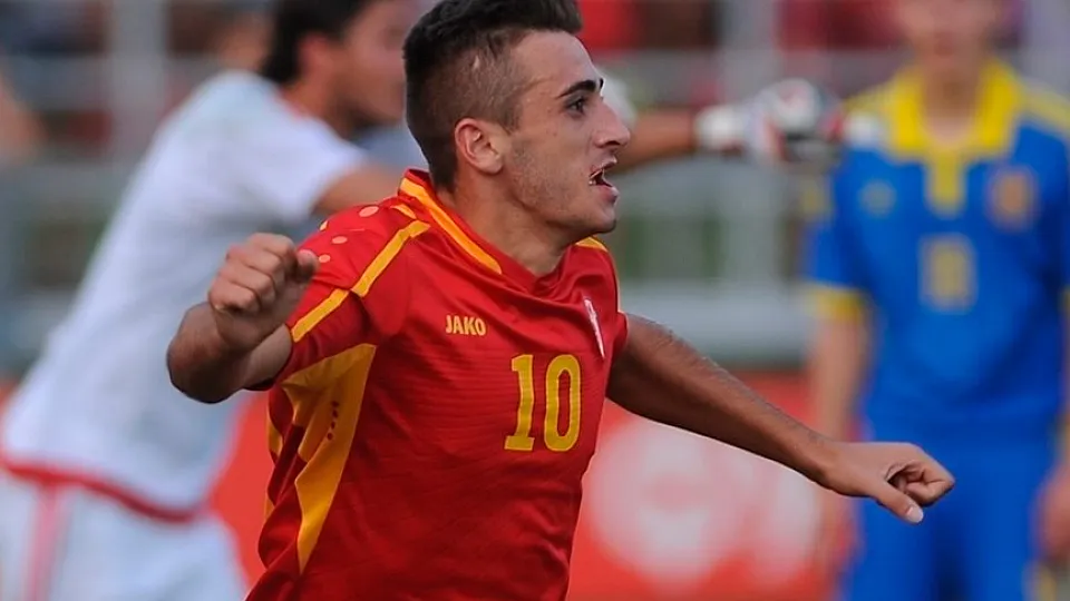 Marjan Radeski es el único Sub-21 que ya ha logrado marcar con la absoluta de Macedonia