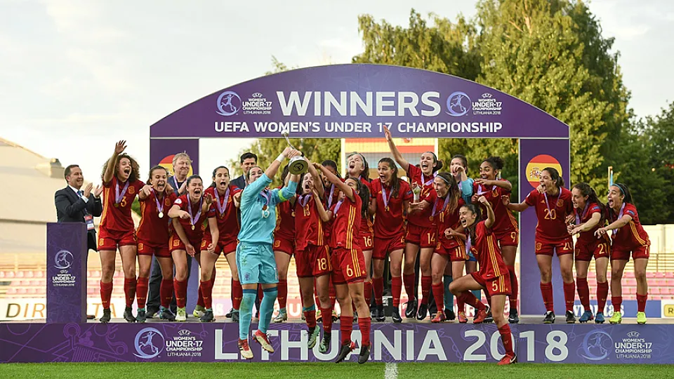 España gana el Campeonato de Europa Sub-17 femenino