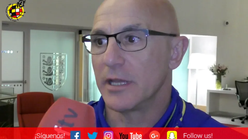 Luis de la Fuente: " Hemos sido superiores gracias al buen trabajo de los jugadores" 