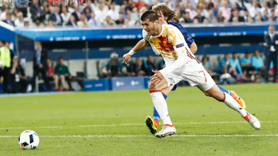 Morata con la Selección