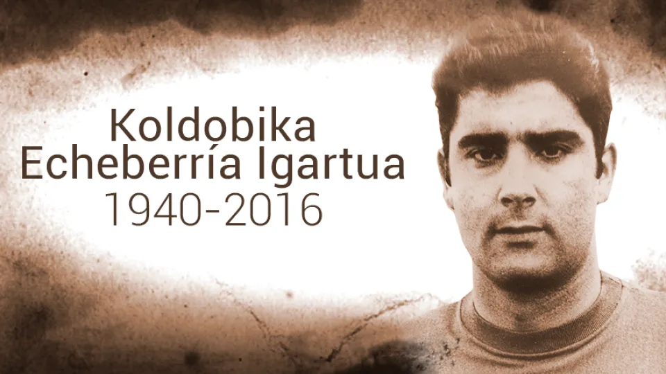 Fallece Koldobika Etxeberria Igartua jugador de la Selección Española de Fútbol