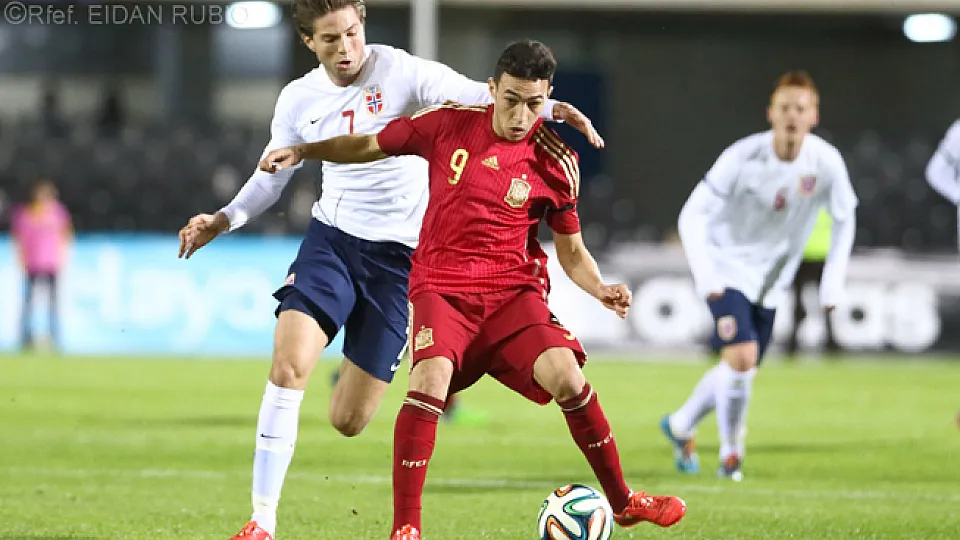 Munir en la Selección española