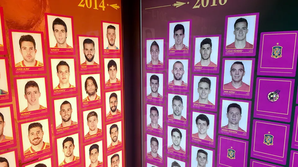 Los debutantes más recientes ya tienen su lugar en el Museo de la Selección