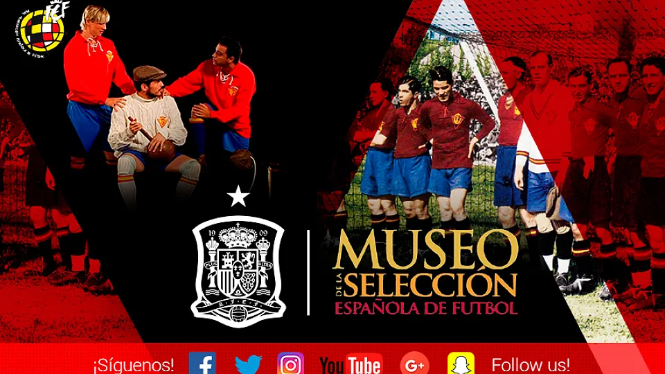 El Túnel del Tiempo que lleva a 1929 en el Museo de la Selección española
