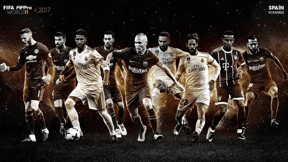 Los 9 internacionales nominados al mejor once del año de la FIFA FIFPro