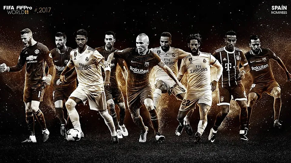 Los 9 internacionales nominados al mejor once del año de la FIFA FIFPro
