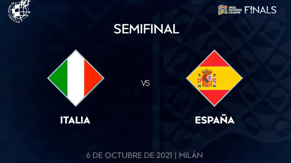 Italia y España jugarán por un puesto en la final de la UEFA Nations League