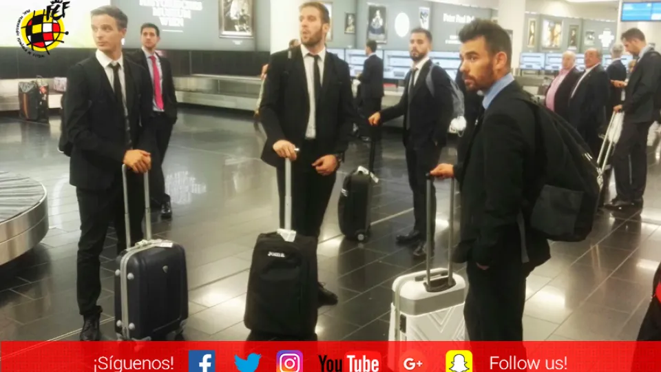 Los internacionales de Fútbol Sala ya están en Bratislava