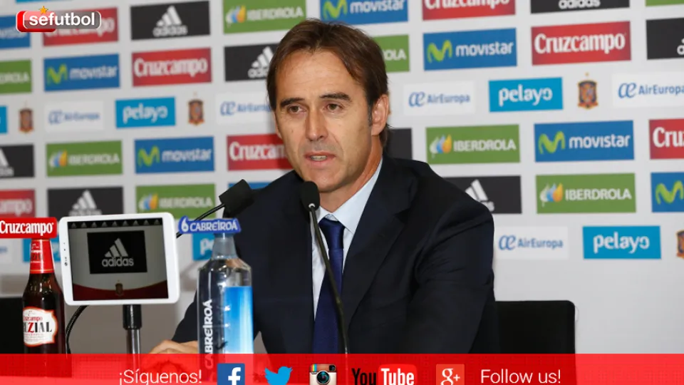Julen Lopetegui: “Queremos una España que sea capaz de sacar lo mejor que tiene con los jugadores de que dispone"
