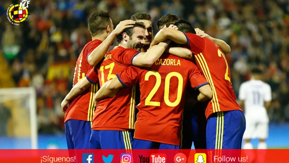 La Selección española, imbatido en el José Rico Pérez