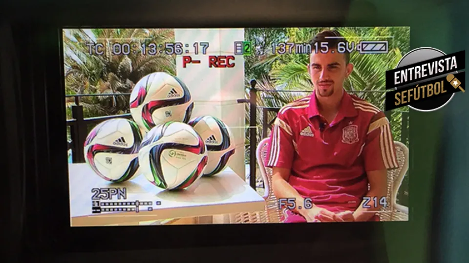 Borja Mayoral, entrevistado por SEFUTBOL en Katerini (Grecia)