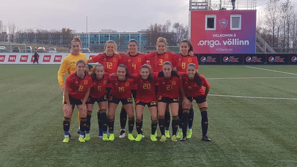 Once inicial del equipo español