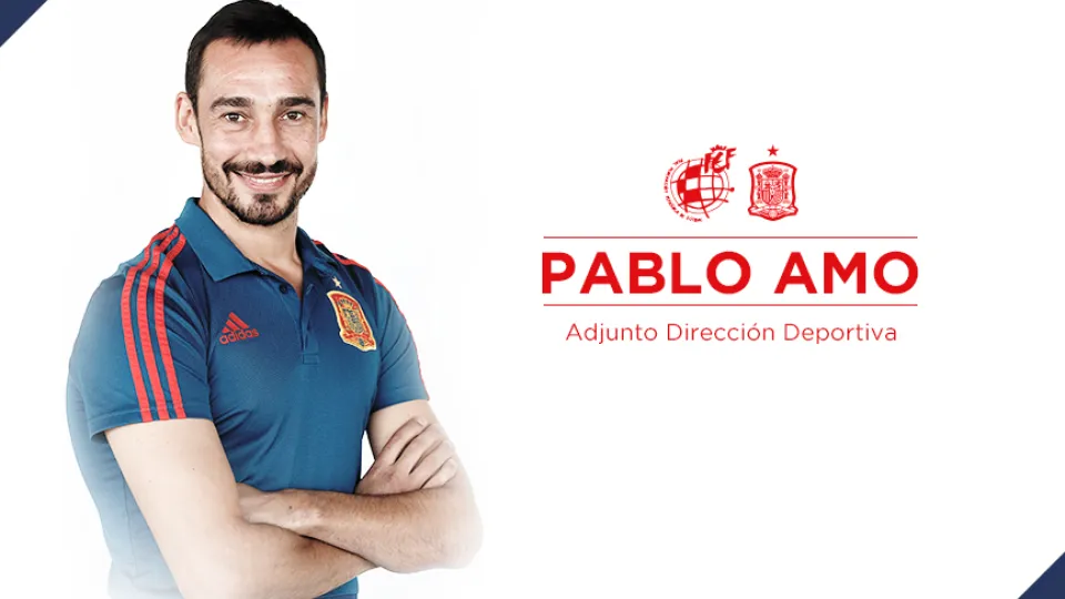 Pablo Amo se incorpora a la dirección deportiva de la RFEF