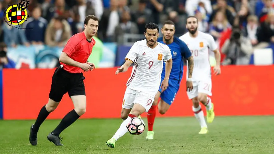 pedro rodriguez con la seleccion española