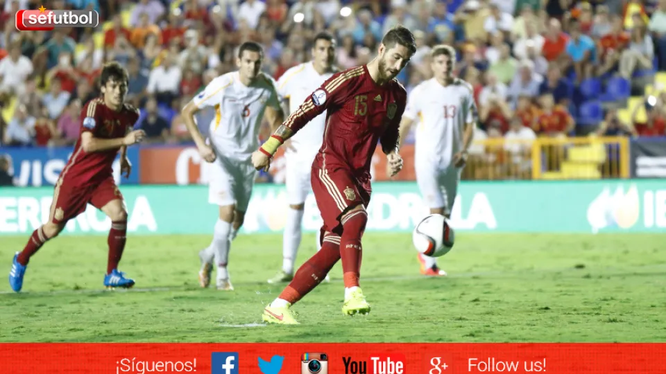 Ramos ante Macedonia