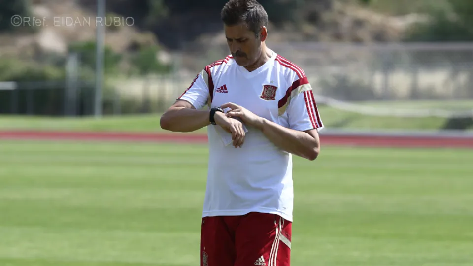 Juan Carlos Gómez Perlado, preparador físico de la Selección Española Sub-21