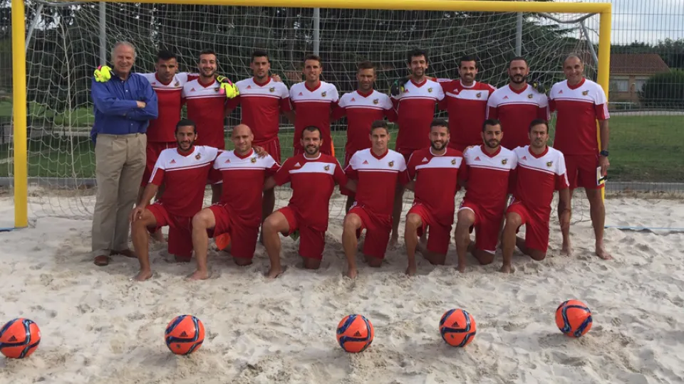 La Selección Española de Fútbol Playa inicia su preparación en el CAR de San Cugat 