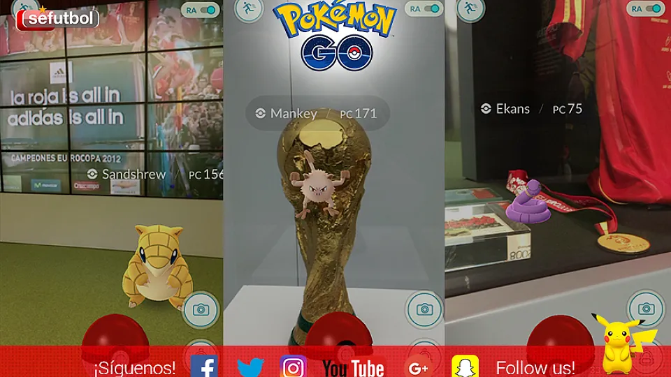 Pokemons en el Museo de la Ciudad