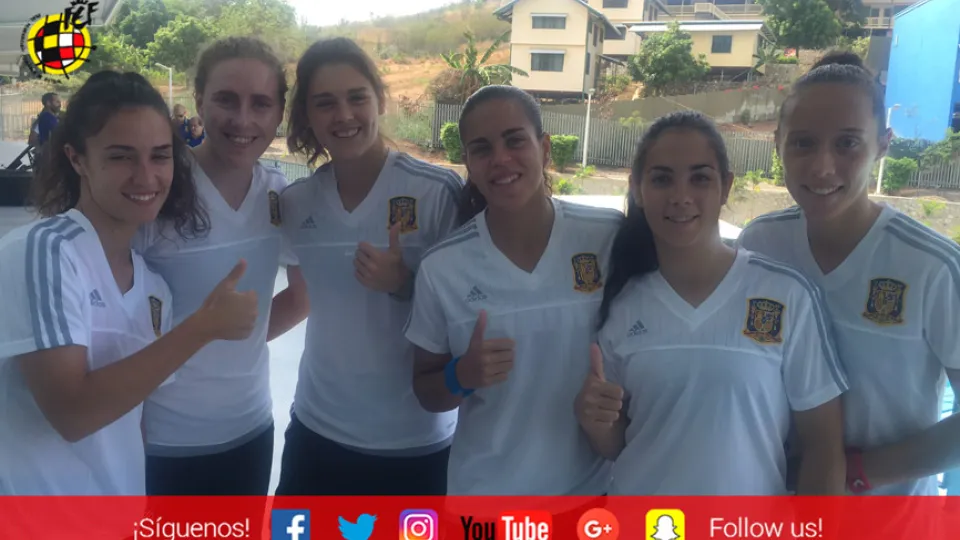 Nahikari, Mariasun, Amaia, Andrea, Ainoa y María - Sub20 Fem